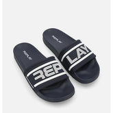Replay Mens Up Graven Slides In Navy & White