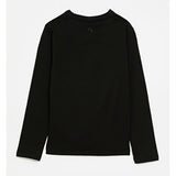 Soviet Boys Kobi Long Sleeves Crew Neck T-Shirts In Black