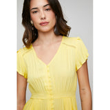 Stella Morgan Ladies Dress In Yellow