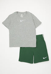 Nike Boys Poly Pack Knit 2 Piece Set In Green