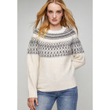 Mandi Womens Long Sleeve Raglan Intasia Jersey In Beige