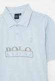 Polo Boys Layton Short Sleeve Golfer In Sky Blue