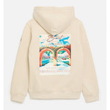 Soviet Biys Fashion Hoodie In Ecru