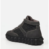 Mazerata Mens Pigale 8 Faux Nubuck Shoes In Grey