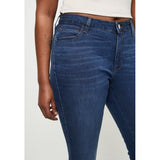 Guess Womens Cumberland Curve Jeans In Dark Wash