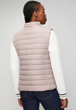 Polo Womens Bailey Sleeveless Puffer Jacket In Rose Taupe