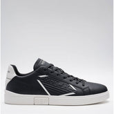 Replay Mens Polys Stamp Sneakers In Black & White