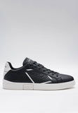 Replay Mens Polys Stamp Sneakers In Black & White