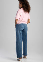 Sissyboy Pink Boxy Oversized Top