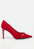 Butterfly Feet Ladies Venice 1 Heels In Red