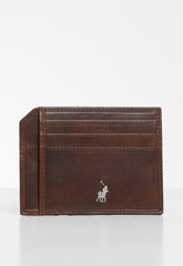 Polo Mens Etosha CC Wallet With Top Pocket In Brown