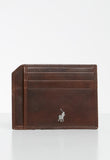 Polo Mens Etosha CC Wallet With Top Pocket In Brown