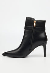 Miss Black Moss 1 Heel Boots In Black