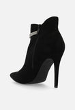 Footwork Ladies Naresh Ankle Boots In Black