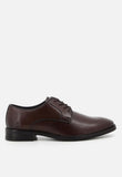 Hush Puppies Mens Lebron Leather Shoes In Brown
