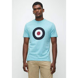 Ben Sherman Target Mens T-Shirt In Retro Blue