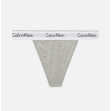 Calvin Klein String Thong In Grey