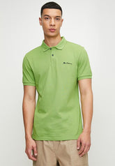 Ben Sherman Ben Polo Mens Golfers In Piquent Green