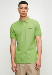 Ben Sherman Ben Polo Mens Golfers In Piquent Green