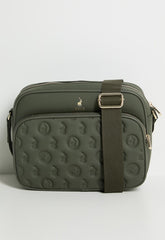 Polo Womens Luna Utility Crossbody Bag In Olive