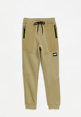 Soviet Boys Track Pants In Khaki