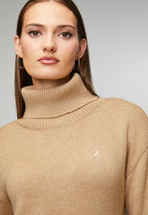 Polo Womens Relaxed Jersey In Oatmeal