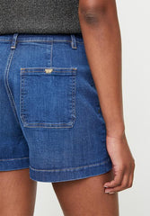 Sissyboy Womens High Waist Shorts In Medium Vintage