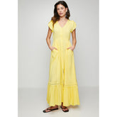 Stella Morgan Ladies Dress In Yellow