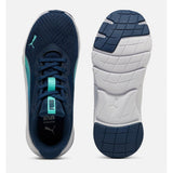 Puma Boys FlexFocus Lite Mode Blaze Fade Junior Sneakers In Persian Blue/Intense Blue/White