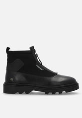 Mazerata Mens Vinchey 9 Faux Leather Shoes Black