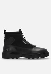Mazerata Mens Vinchey 9 Faux Leather Shoes Black