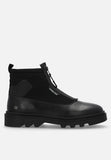 Mazerata Mens Vinchey 9 Faux Leather Shoes Black