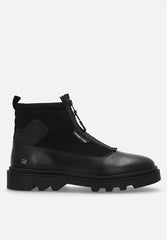 Mazerata Mens Vinchey 9 Faux Leather Shoes Black