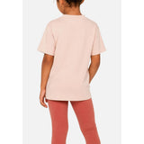 Polo Girls Isla Anglaise Short Sleeve T-Shirt In Pink