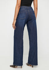 Sissyboy Womens Sophia High-Waist Jeans In Dark Vintage