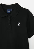Polo Girls Dakota Golfer Dress In Black
