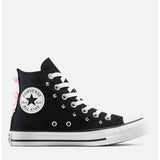 Converse Ladies Chuck Taylor Bow & Studs All Star In Black & Pink