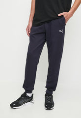 Puma Mens Essential Sweatpants In Navy