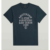 G-Star Raw Mens Purveyors T-Shirts In Blue