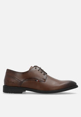 Pierre Cardin Mens Brown Thomas Lace Up Shoes