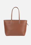 Elle Belt Buckle Tote Bag In Tan