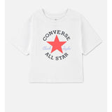 Converse Girls Dissected Chuck Patch T-Shirt In White