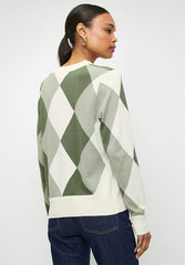 Pringle Jane Argyle Jersey Multi