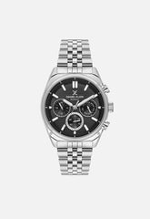 Daniel Klein Silver Gunmetal Chrono