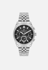 Daniel Klein Silver Gunmetal Chrono