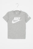 Nike Boys Future Evergreen T-Shirts In Grey Heather