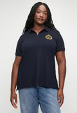 Polo Womens Morgan Crest Golfer In Navy