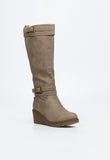 Butterfly Feet Ladies Conway 3 Boots Taupe