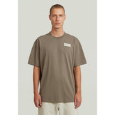 G-Star Raw Mens Badge Relaxed T-Shirt In Turf