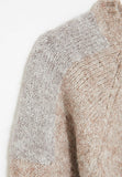 Polo Boys Paul Colour Blocked Knit Jersey In Oatmeal